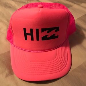 Billabong Pink Trucker Hat